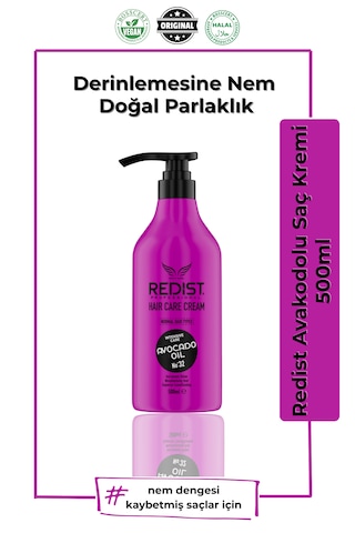 Redist Avokadolu Saç Bakım Kremi 500 Ml