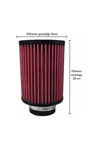 Ares 70mm Huni Tip Açık Hava Filtresi-performans Açık Hava Filtresi