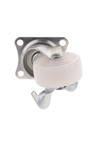 Suntek 1 Paket 1.5 "döner Teker Naylon Tekerlek Üst Plaka