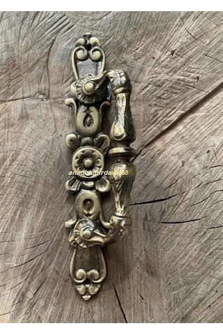 Dmr Antik Sarı Demir Kapı Kulpu Pirinç Ahşap Kapı Kulpu Kapı Çekme Kolu