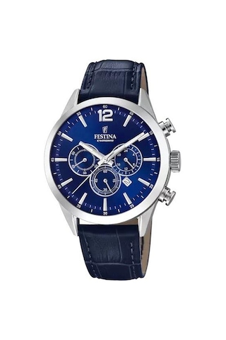 Festına F20542/2 Tımeless Chronograph Erkek Kol Saati Gümüş