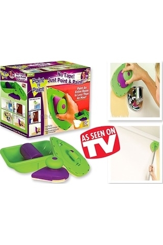Büro Ev Boyama İçin Kolay Detay Duvar Boyama Seti