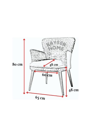 Kayser Home Berjer - Tekli Koltuk - Düz Renk Babyface Kumaş - Ahşap Ceviz Ayak - Açık Gri Gümüş Gri