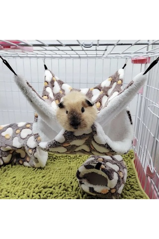 Pettypets Kemirgenler İçin Asılı Hamak 34x34 Cm 168635772