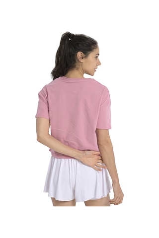 Sportive Ube Kadın Pembe Günlük Stil T-shirt 25yk015-pmbe Pembe