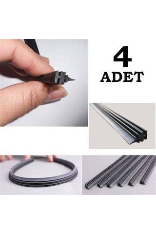 Silecek Lastiği 70 CM Telsiz Silecek Silgi Lastik 4 Adet