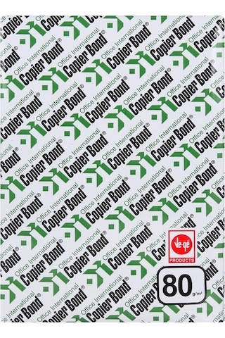 Copier Bond 80 G/m2 500'lü A4 Fotokopi Kağıdı