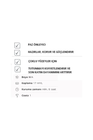 Tr Enamel Antipas Gri 0.75lt-metallerin Paslanmasını Minimize Etmeye Yardımcı Olur-boya Öncesi Astar Görevi Görü