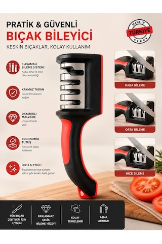 Bıçak Bileyici Pratik El Tipi Bıçak Bileme Aparatı Mutfak Bıçak Bileyici Bıçak Bileyici Pratik El Tipi Bıçak Bileme Aparatı Mutfak Bıçak Bileyici