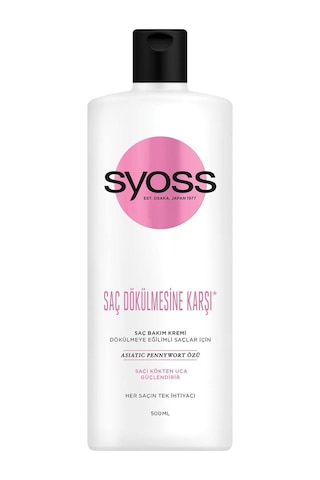 Syoss Saç Dökülmesine Karşı Saç Kremi 500 ML