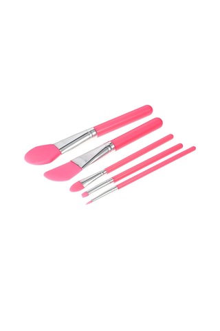 Shineyee 6'li Silikon Makyaj Fırçası Seti - Fondöten Ve Mask Uygulama Fırçaları, Dökülmez, Hafif Ve Ekonomik