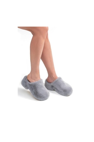 Twigy Lilo Kadın Ev Terliği Gri 36/40 AA0082A Gri