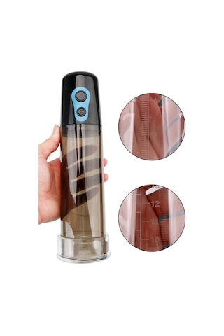 Hızlı Express Otomatik Vakumlu Kaliteli 17 CM Penis Pompası