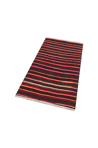 Çok Renkli El Dokuma Kök Boya Anadolu Kilim