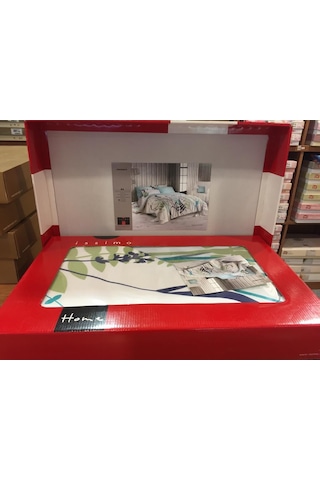 Issimo Home Greenwich Çift Kişilik Nevresim Takımı Mint