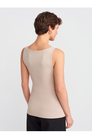 Dilvin 20977 Kalın Askılı Poliamid Atlet-taş Taş