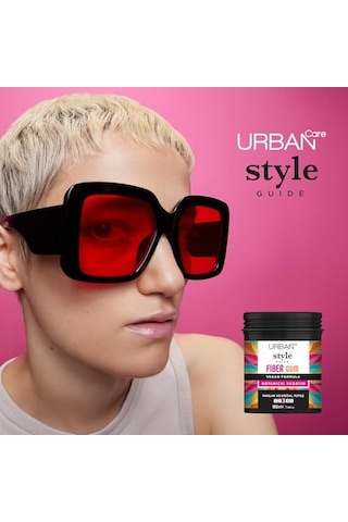 Urban Care Style Guide Parlak Görünüm Sağlayan Fiber Gum- Doğal Tutuş- Saç Sakızı-100ml