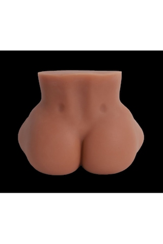 Erotixshop Yeni Nesil Titreşimli 10 Modlu Gerçekçi Mastürbatör Manken Esmer Erkek Kalça Penis 4 KG