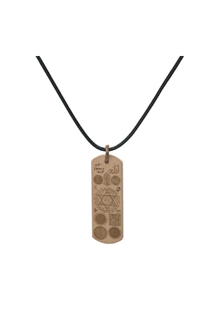 Dualı Ayetli Ve Mühürlü Bakır Kolye İnancınızı Stilinizle Taşıyın Bakır