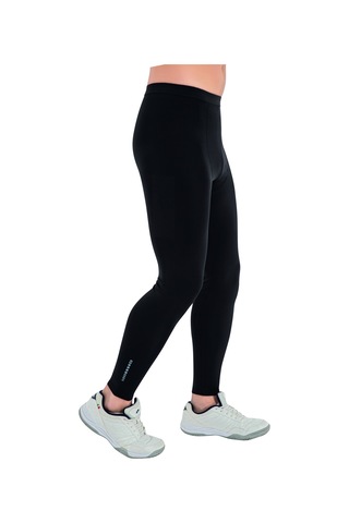 Crozwise 3187 Training Fitnes Erkek Uzun Spor Tayt Siyah