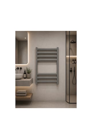 Alüminyum Mat Gri 50x70 Petsa Stila Havlupan