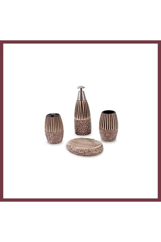 Storeşahin 095 Seramik 4lu Banyo Seti Shn0720 Çok Renkli