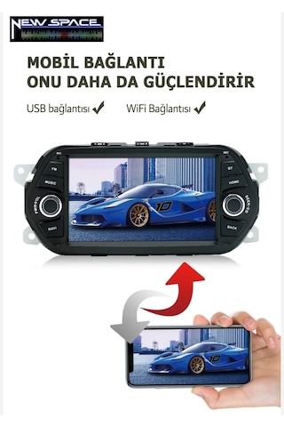 Fiat Egea Tuşlu 2 GB Ram 32 GB Rom Carplay Multimedya