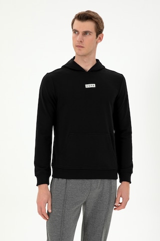 U.s. Polo Assn. Erkek Siyah Sweatshirt 50293359-vr046 Siyah
