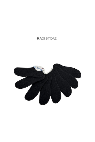 Ragi Store 8'li Sıfır Bilek Unisex Çorap Antrasit
