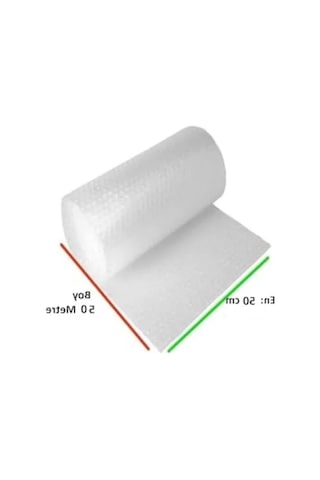 50cm X 50m Balonlu Naylon Ambalaj - Üç Katlı Koruma