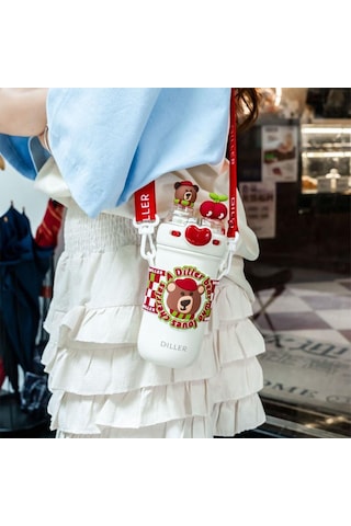 D9235 Paslanmaz Çelik Termos 520 Ml Çok Renkli