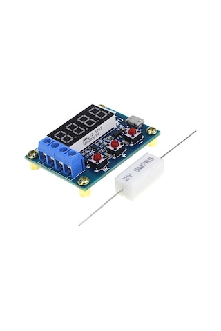 Zb2l3 Kapasite Test Cihazı 1.2-12v 18650 Li-ion Lityum Kurşun-asit Kapasite Ölçer Deşarj Test Cihazı Analiz Cihazı