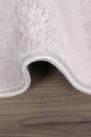 Relax Gri 60x100 + 50x60 Cm 2'li Köşeli Ponpon Saçaklı Banyo Halı Antrasit