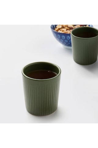 Ikea Frödd Koyu Yeşil 20 Cl Bardak