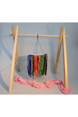 Montessori Ribbon Doğal Şerit Dönence Mobil