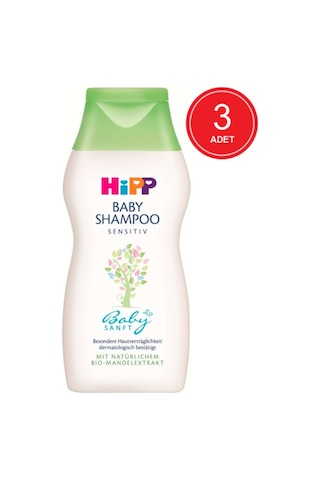Hipp Babysanft Bebek Şampuanı 3 x 200 ML