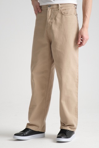 Redline Canvas Pamuk Baggy Pantolon Bej