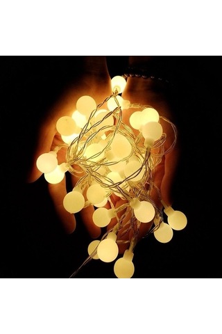 Tongxida Led Sıcak Beyaz 100 Dişli Işık Dizisi, Ab Fişi - Festivaller İç/dış Dekorasyonu Diğer