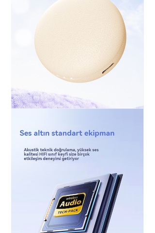 Retro Deri J17 Kablosuz Bluetooth Kulaklık Ekstra Uzun Bekleme Kulak İçi Spor Gürültü Önleyici Kulaklıklar Skin Color