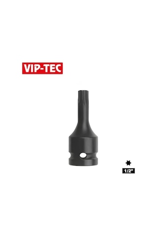 Vıp-tec 1/2 T45 Havalı Lokmalı Torx Uç 43 Mm