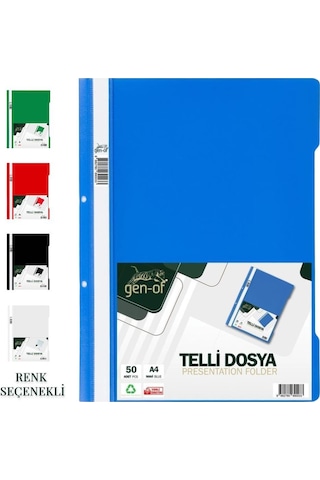 Gen-of Telli Dosya A4 50'li Paket