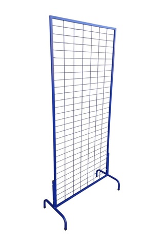 90x190 Cm Ayaklı, Mavi Pano Stant, Çorap Standı, Aksesuar Standı, Telefon Standı, Bijuteri Standı