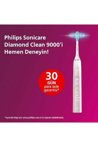 Philips Philips sonicare Hx9911/84 Diamond Clean 9000 Şarjlı Diş Fırçası,Seyahat Kabı,Sonicare App