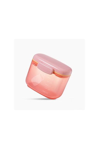 Geeroyoo Pembe Çift Katlı Muhafaza Kutu - Süt Tozu İçin, Nem Engelleme Ve Taze Tutma Özelliği, Taşınması Kolay, Farklı Miktarlarda Saklama