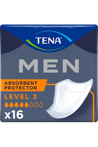 Tena Men Level-3 Erkek 5 Damla Mesane Pedi 16 Adet