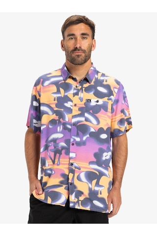 Quiksilver Safe Paradıse Ss Erkek Gömlek Eqywt04607 Php7 Çok Renkli