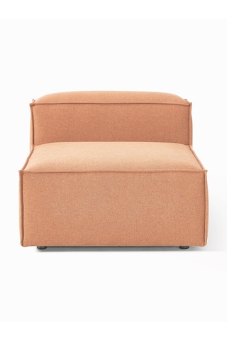 Most Mollis Orta Modül Berjer Silinebilir Kiremit Keten Kumaş Yum Tarçın