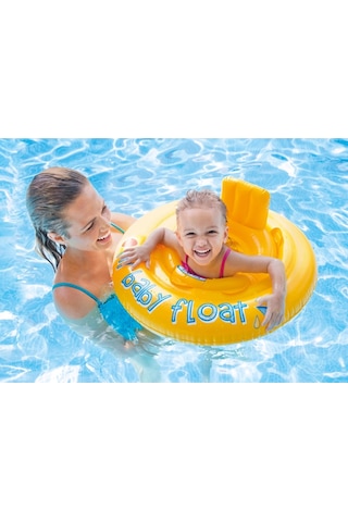 Mey İthalat Ibf56585 İntex Sarı Baby 70 Cm 6-12 Ay Çok Renkli