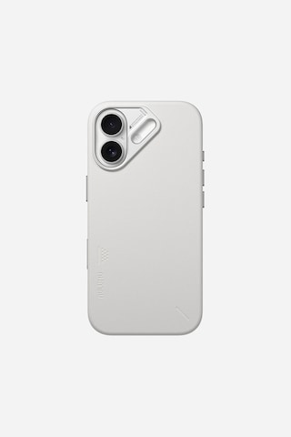 Apple iPhone 17 Uyumlu Magsafe Özellikli Vegan Deri Kılıf A17 Beyaz