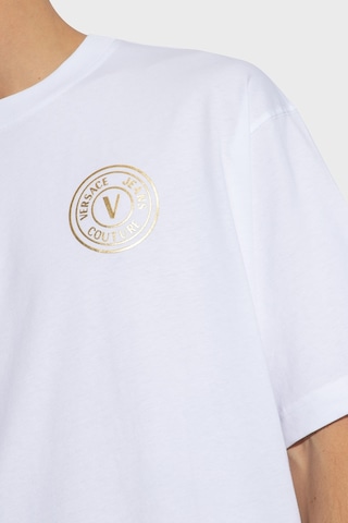 Versace Jeans Couture Erkek T Shirt 76gaht03 Cj00t G03 Beyaz